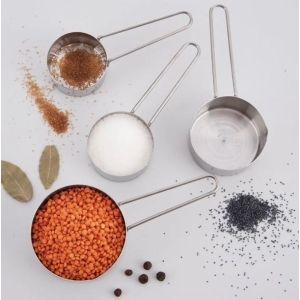 Odměrka nerez 4 ks mix