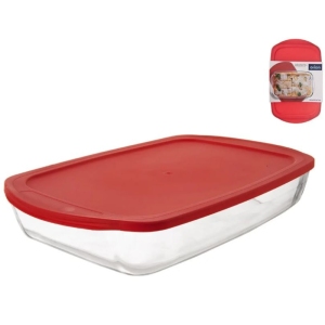 Mísa zapékací borosil. sklo/UH víko 39,5x24,5 cm