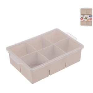 Forma na led TPE+PP víčko 6 kávová