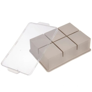 Forma na led TPE+PP víčko 6 kávová