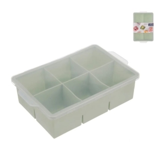 Forma na led TPE+PP víčko 6 zelenkavá