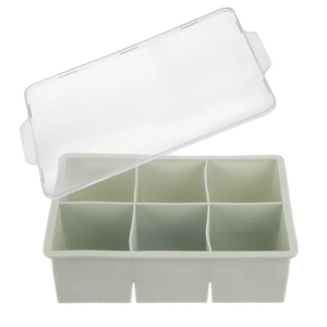 Forma na led TPE+PP víčko 6 zelenkavá