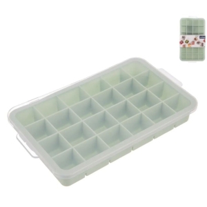 Forma na led TPE+PP víčko 24 zelenkavá