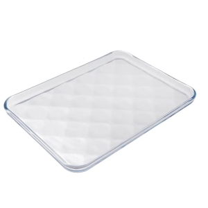 Tác borosil. sklo servírovací 33,4x24,4 cm