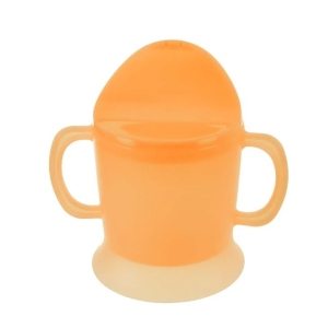 Hrnek UH dětský+pítko 0,23 l oranžová