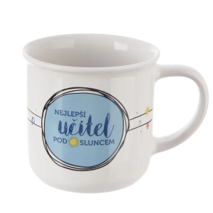 Hrnek porc. NEJLEPŠÍ UČITEL 0,34 l CZ