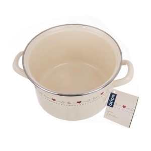 Hrnec smalt TONČA Lem 3 l