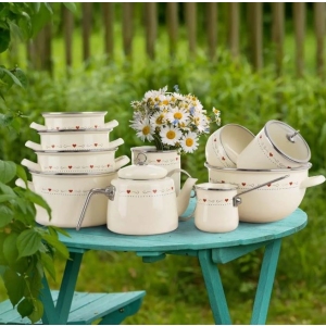 Hrnec smalt TONČA Lem 3 l