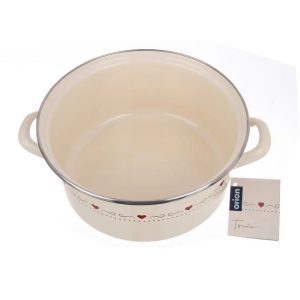 Kastrol smalt TONČA Lem 4 l