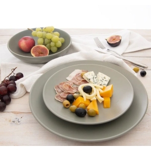 Talíř ker. dezertní ¤20,5cm zelená