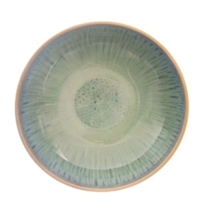 Talíř ker. hluboký GLAZE ¤20,5cm zelená