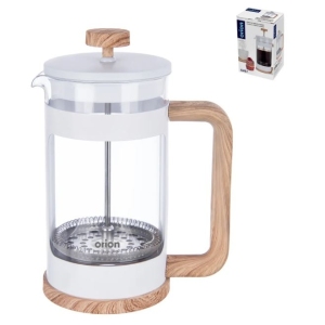 Konvice borosil.sklo/UH french press 0,65l WHITELINE