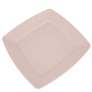 Talíř UH mělký SANDY 23,5x23,5 cm starorůžová