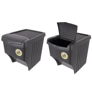 odp.koš.UH 3x22l černá