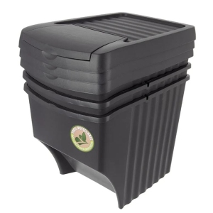 odp.koš.UH 3x22l černá