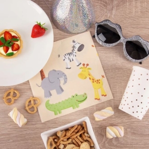 Ubrousek papír zoo 20 ks 33x33 cm