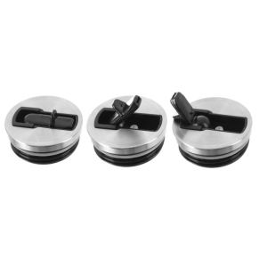 Termoska-plechovka NR 0,7l zlatá/černá