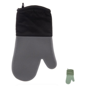 Chňapka silikon/bavlna mix barev