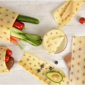 Ubrousek bavlna/včelí vosk EKO 35x33 cm