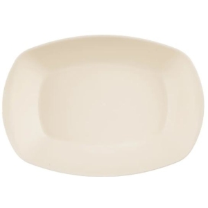 Talíř UH servír. SANDY ovál 25x15,5 smetanová