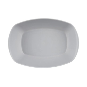 Talíř UH servír. SANDY ovál 25x15,5 cm šedá