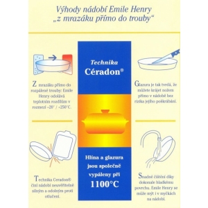 Emile Henry Hrnec oválný s poklicí 4,7 l černý