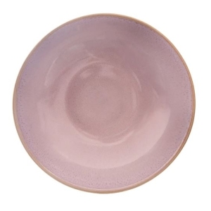 Talíř ker. hluboký GLAZE pr. 20,5 cm růžová