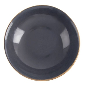 Talíř ker. hluboký GLAZE pr. 20,5 cm šedá