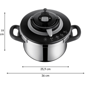 Sada tlakových hrnců Tefal Clipso+ CHEF 6 a 4,5 l