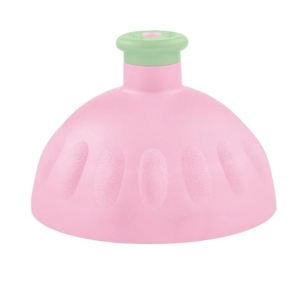 Víčko růžové/zátka olivová