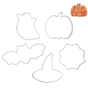 Vykrajovačka nerez dýně Halloween sada 5 ks