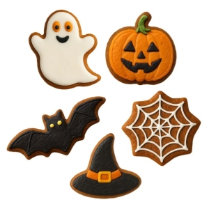 Vykrajovačka nerez dýně Halloween sada 5 ks