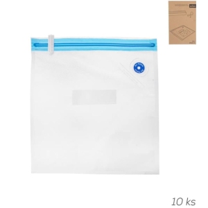 Sáček nylon do vakuovačky potr. 10 ks 26x28 cm+vzd. ventil