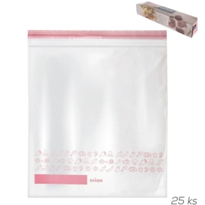 Sáček zip UH 25 ks 34x27 cm