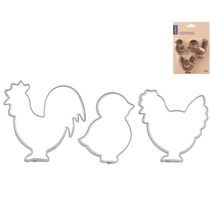 Vykrajovačka nerez jaro I 3 ks