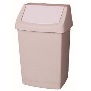 Koš odpadkový 15l CLICK - savana