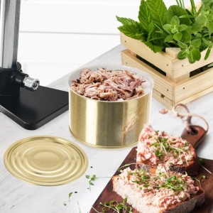 Zavařovací víčko k plechovce ¤ 11 cm 5 ks