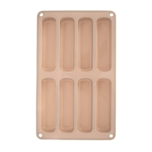 Forma silikon na cukrářské piškoty 8 béžová