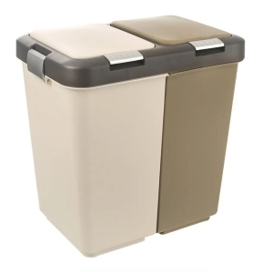 Odpadkový koš na tříděný odpad UH DUO DUST 40l Orion 731258