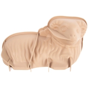 Silikonová forma beránek béžová