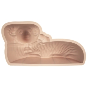 Silikonová forma beránek béžová