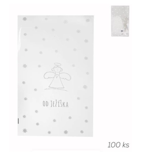 Sáček celofán ANDĚL 35x20 cm 100 ks (UK 750680)