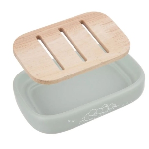 Držák mýdla polyresin/gum. dřevo GREENISH