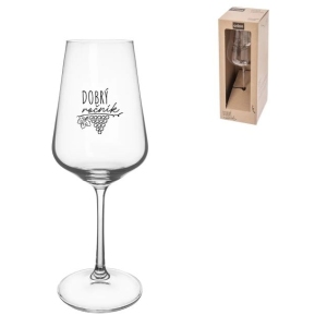 Sklenice na víno Dobrý ročník 0,35 l/1 ks