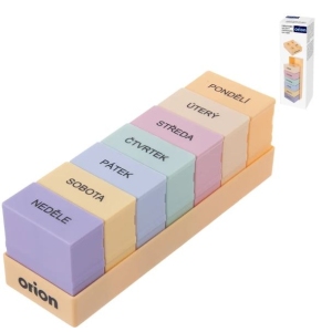 Organizér UH na léky týdenní 4 sekce CZ