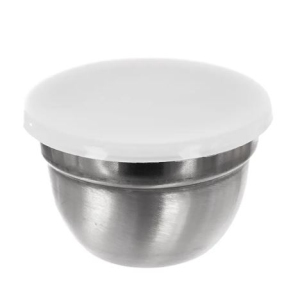 Miska nerez/UH víčko omáčky pr. 8 cm 4 ks