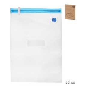 Sáček nylon do vakuovačky potr. 10 ks 40x28 cm+vzd. ventil