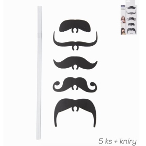 Brčko UH nápoj.opak.použ. s kloubem knír set 5 ks