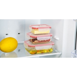 Dóza FRESHBOX GLASS 0.4 l, obdélníková 892170