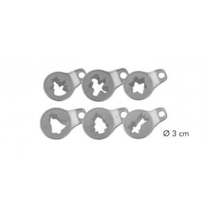 Tescoma Vykrajovátka vánoční na linecké cukroví DELÍCIA, 8ks (630912)